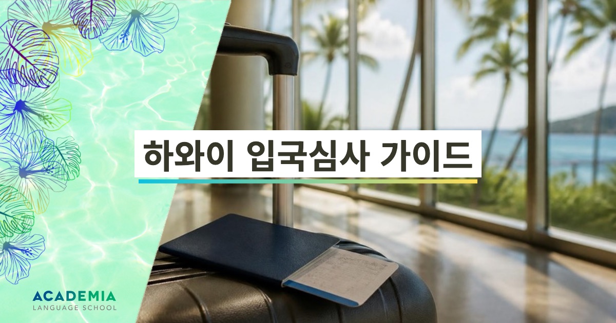 하와이 입국심사 완벽 가이드